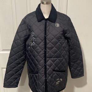 Lavenham + Percival Denham Winter Solatice jacket M Navy